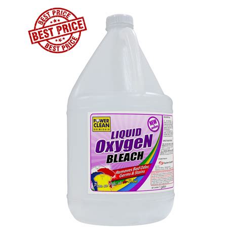 LIQUID OXYGEN BLEACH .
